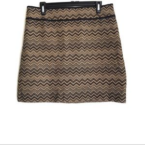 LOFT Skirts - Ann Taylor LOFT Chevron Skirt LOFT Skirts - Ann Taylor LOFT Chevron Skirt